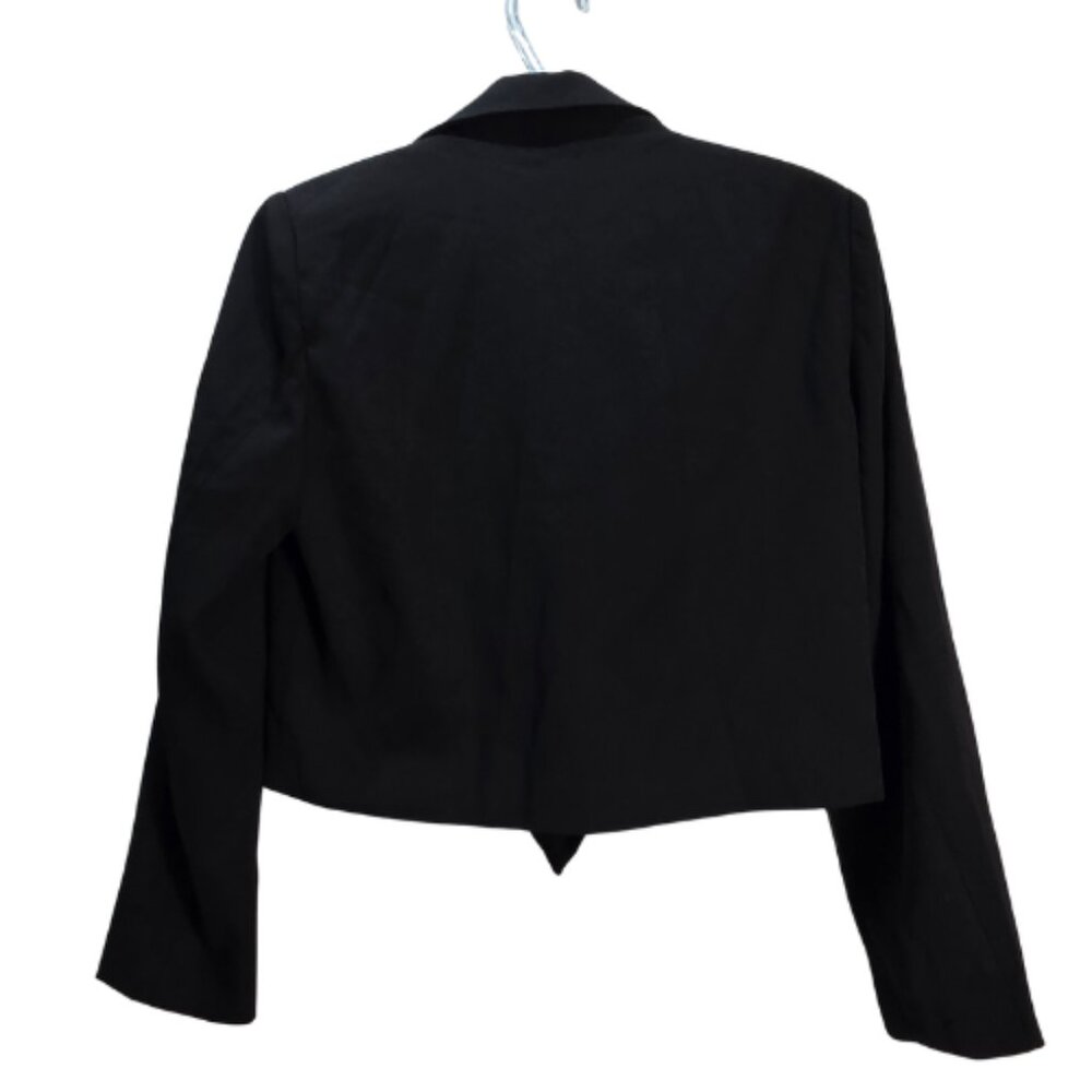 NWT | Kirundo Cropped Black Blazer | Double Button Detail | Size Small - Picture 4 of 8
